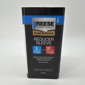 Reese 7088233 Trailer Reducer Sleeve from 3 in. to 2-1/2 in. NEW